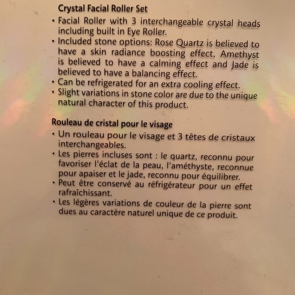 Sephora Crystal Facial Roller Set - Picture 2 of 2